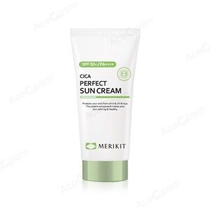 Meriket Suncare Cream with CICA Korean skincare